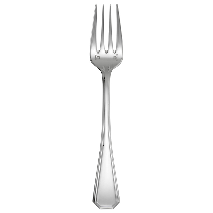 Christofle Silver Plated America Salad Fork 0001-013 In Silver