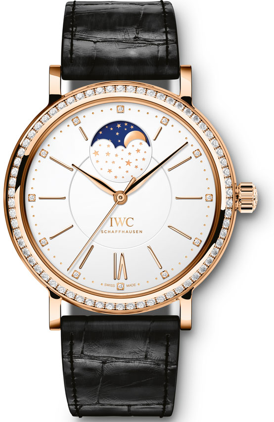 IWC SCHAFFHAUSEN IWC PORTOFINO AUTOMATIC MOON PHASE LADIES WATCH IW459009