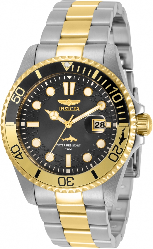 invicta pro diver yellow face