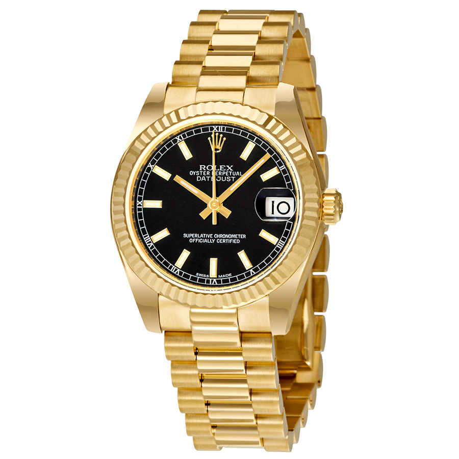ROLEX ROLEX DATEJUST LADY 31 LADIES AUTOMATIC WATCH 178278BKSP