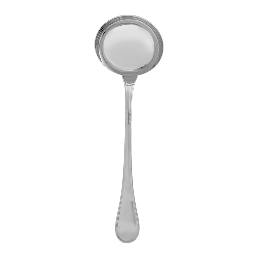 Christofle Albi 2 Stainless Steel Soup Ladle 2407005 In Silver-tone