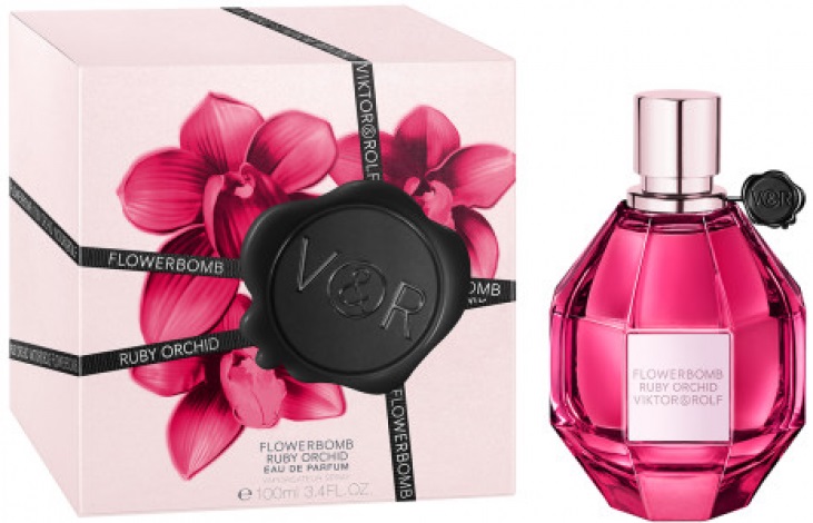 Viktor & Rolf Flowerbomb Ruby Orchid / Edp Spray 3.4 oz (100 Ml) (w) In Purple,red