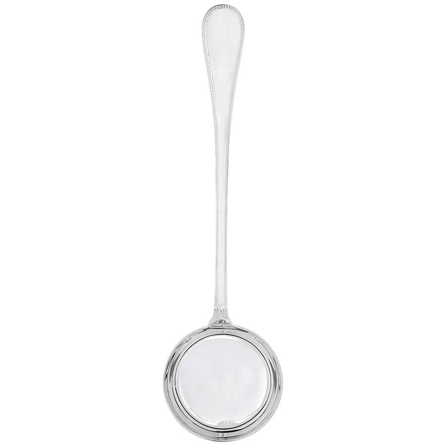 Christofle Sterling Silver Perles Soup Ladle 1416-005