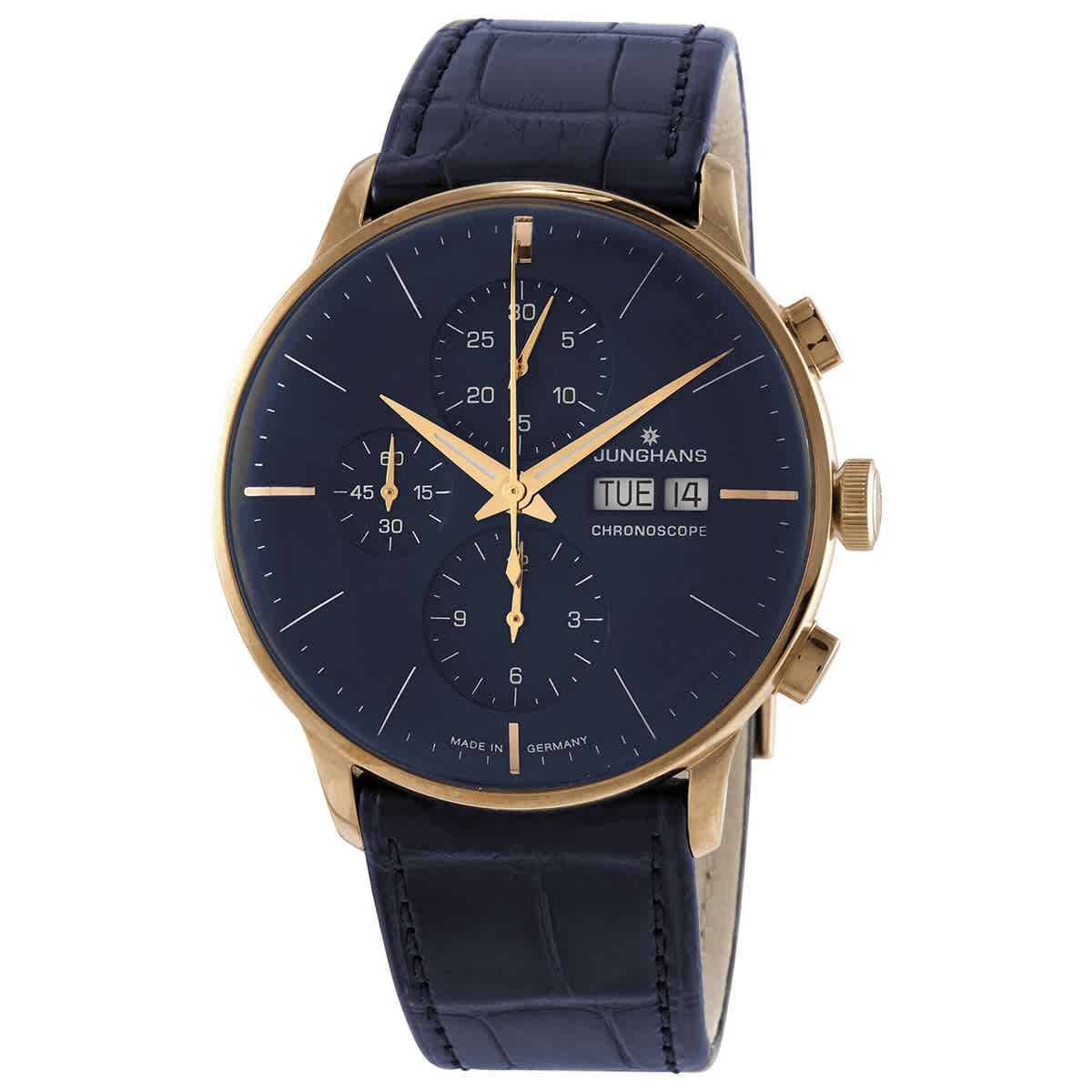 Junghans Meister Chronoscope Chronograph Automatic Mens Watch 027
