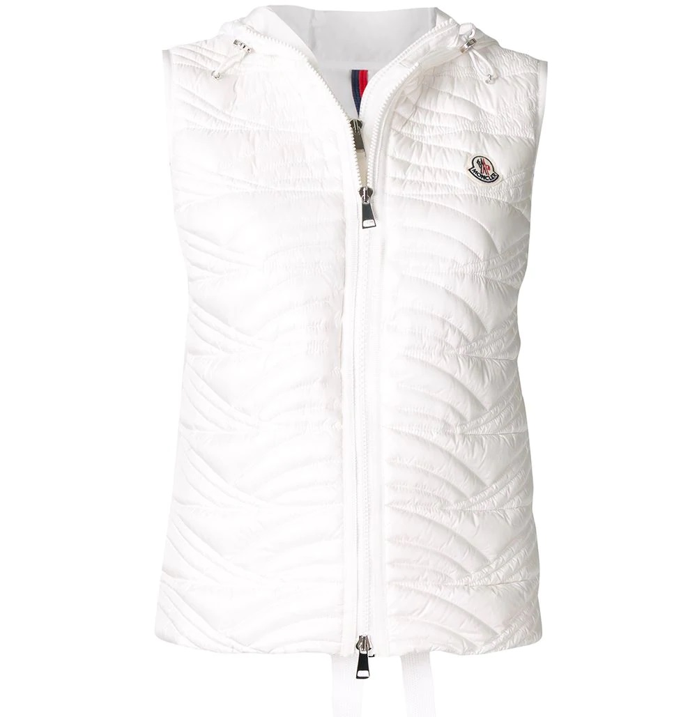 MONCLER LADIES GLAUQUE HOODED GILET