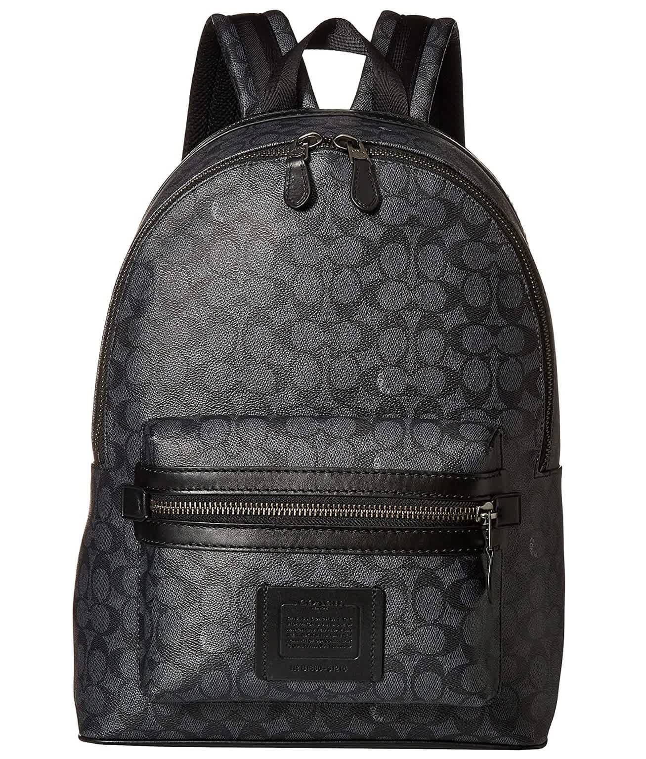 Coach Signature Canvas Academy Backpack In Grey ModeSens