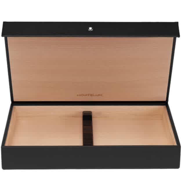 Montblanc Sartorial Travel Cigar Humidor In Black