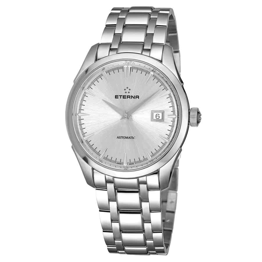 ETERNA ETERNITY AUTOMATIC SILVER DIAL MENS WATCH 2951.41.10.1700