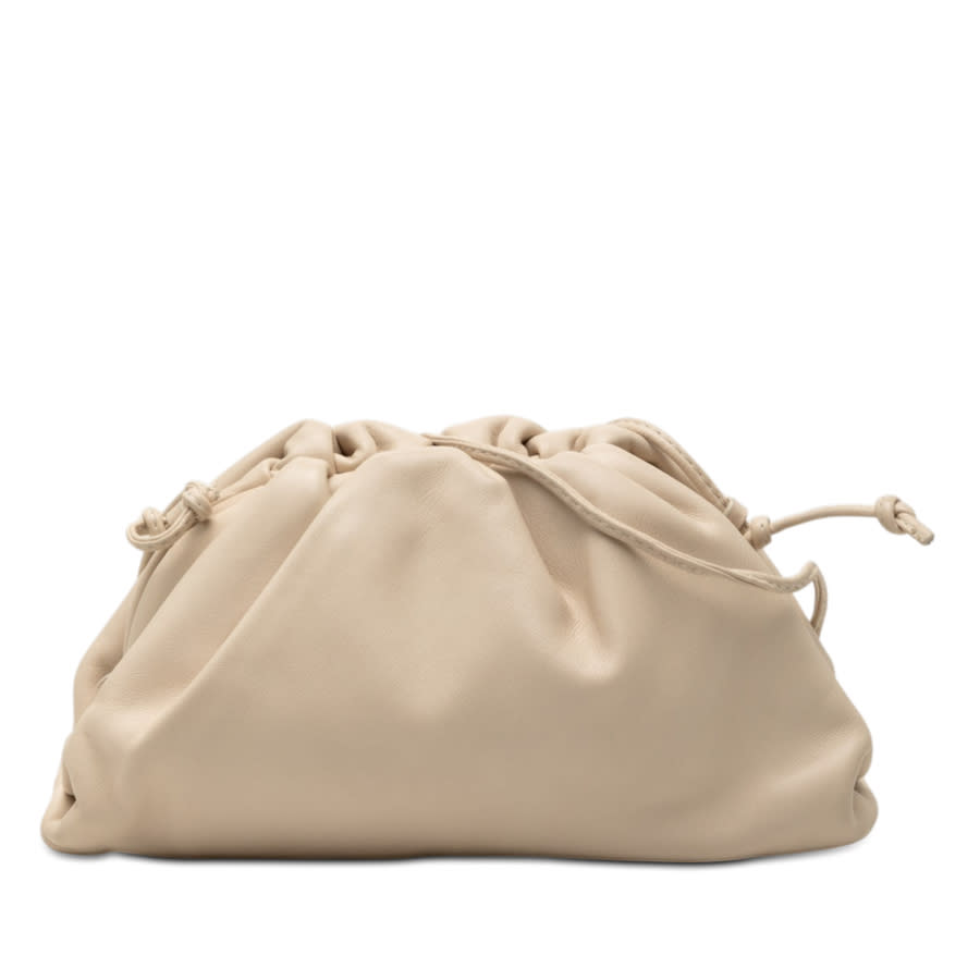 Pre-owned Bottega Veneta Lambskin The Mini Pouch Crossbody Ladies PNSNU9KB44JLA85K