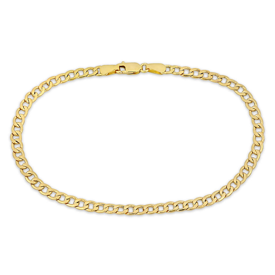 Amour 4mm Curb Link Chain Bracelet In 14k Yellow Gold