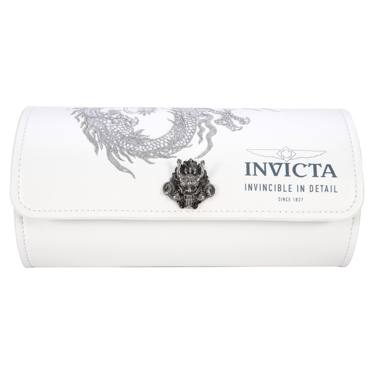 Invicta Watch 3-slot Dragon Watch Roll White 33920