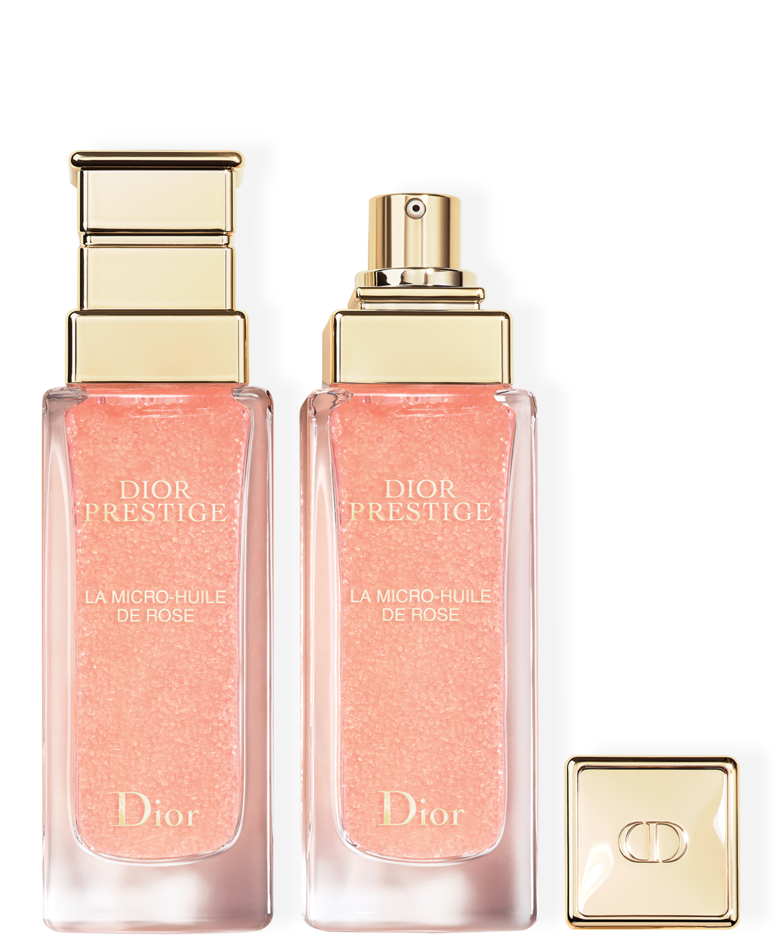 Dior Prestige La Micro-huile De Rose Duo In Pink