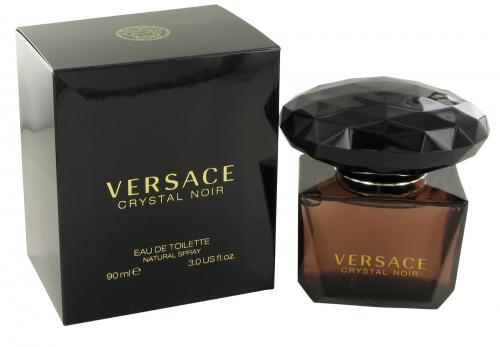 Versace Crystal Noir / Edt Spray 3.0 oz (w) In Black