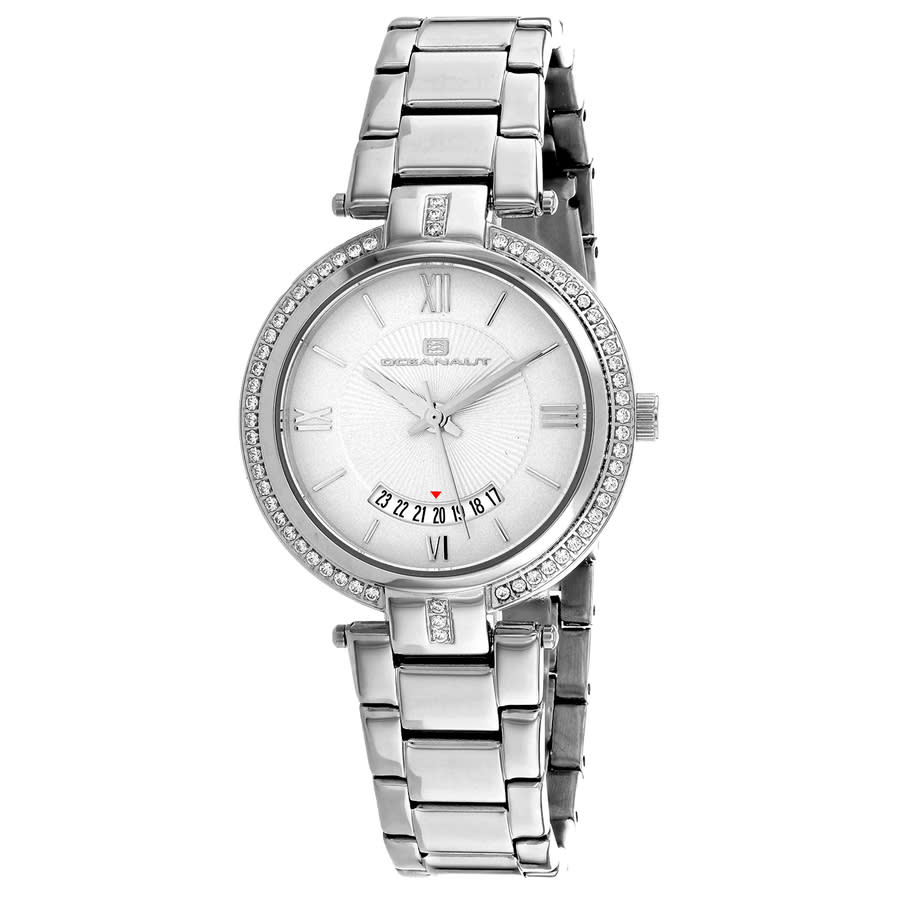 Oceanaut Women's Amaya White Dial Watch In White