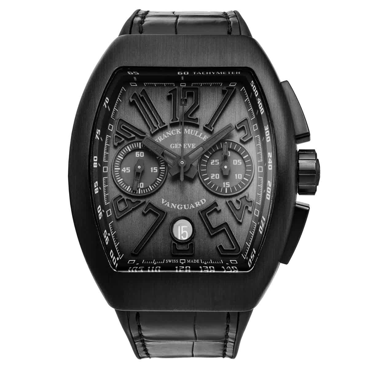 FRANCK MULLER FRANCK MULLER VANGUARD MENS CHRONOGRAPH AUTOMATIC WATCH 45CCBLKBLKBLK