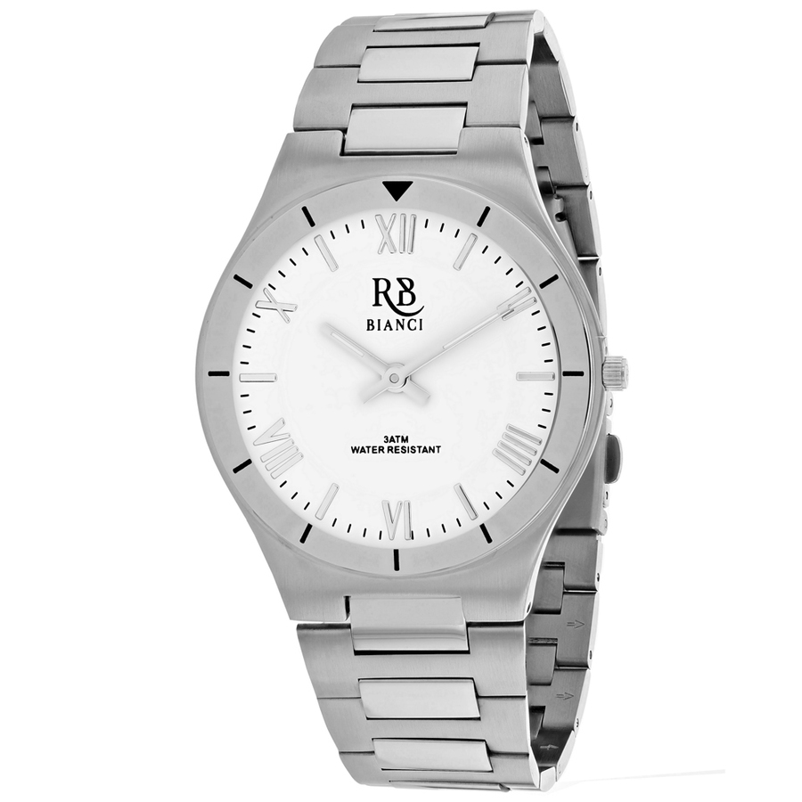 Shop Roberto Bianci Eterno Quartz White Dial Men's Watch Rb0311