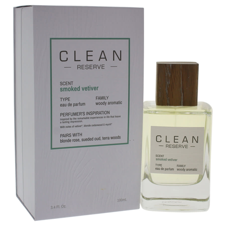 Clean Reserve Smoked Vetiver By  For Unisex - 3.4 oz Edp Spray In Lemon