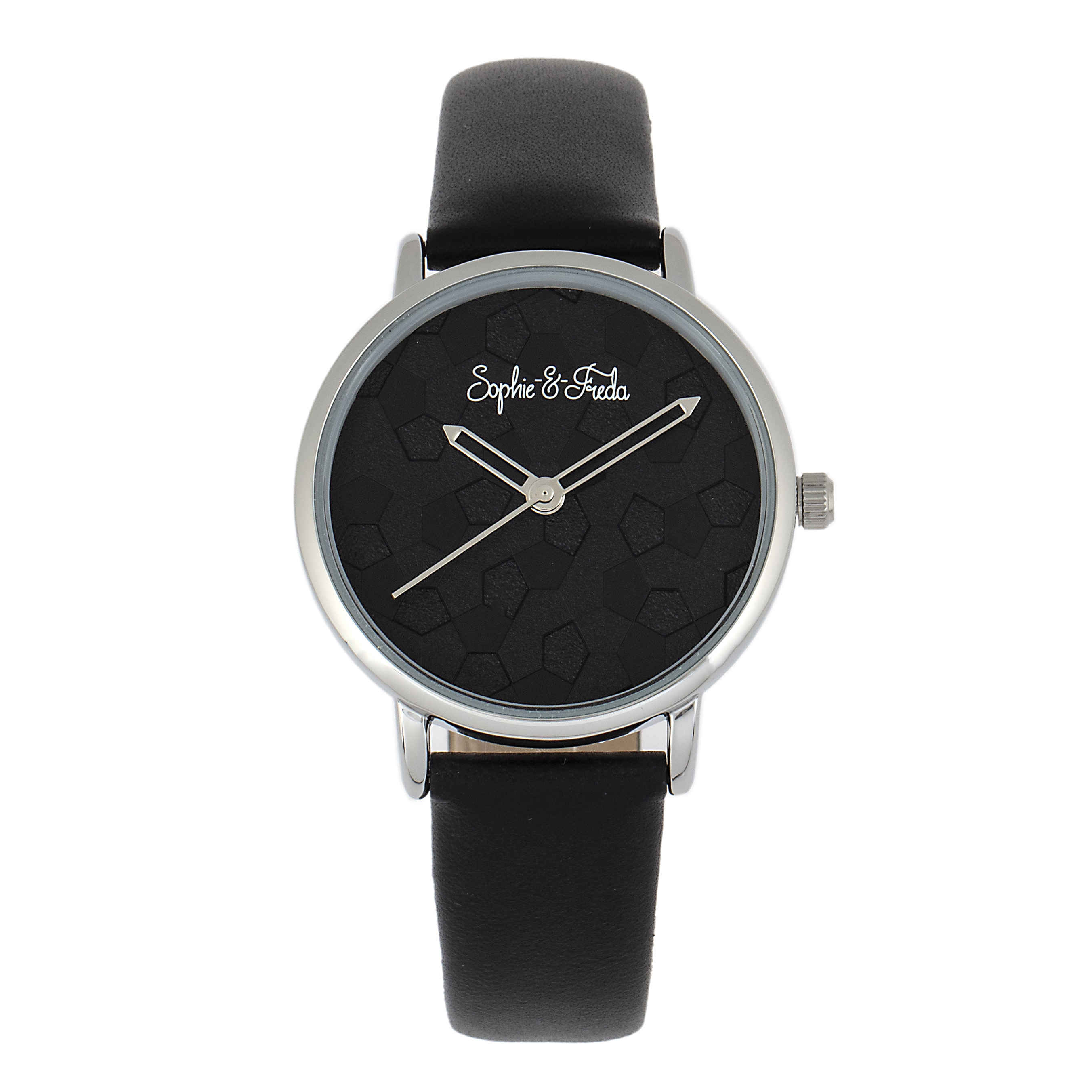 SOPHIE AND FREDA SOPHIE AND FREDA BRECKENRIDGE QUARTZ BLACK DIAL LADIES WATCH SF4704