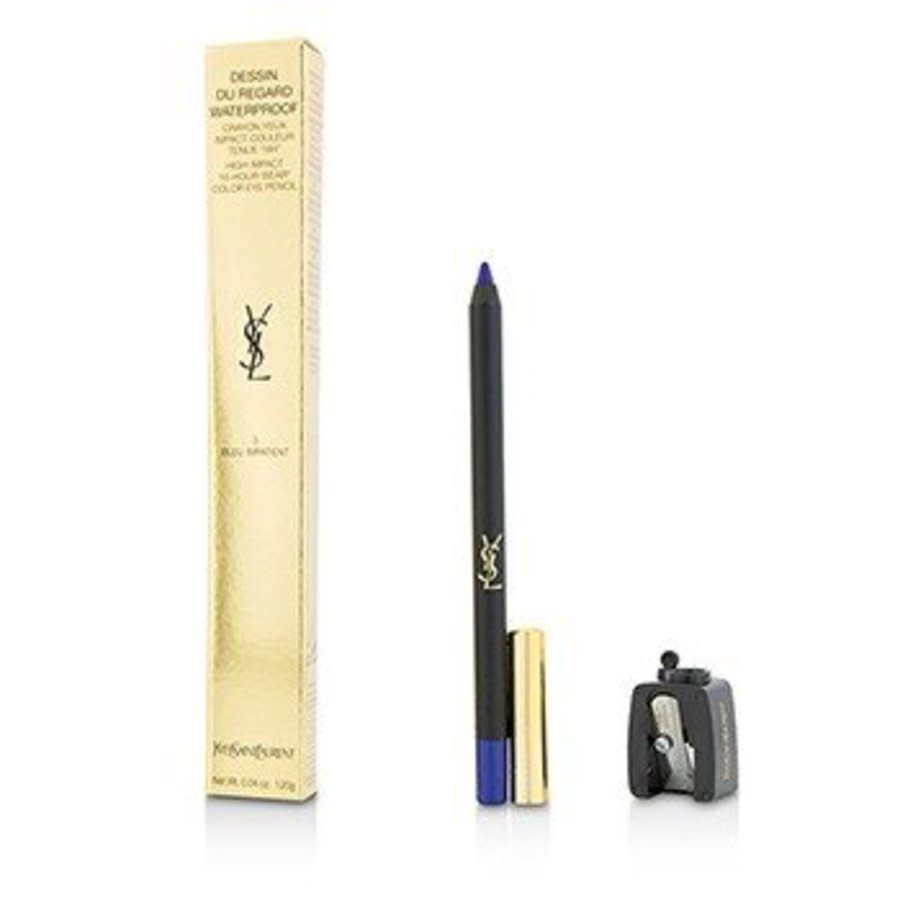 Saint Laurent - Dessin Du Regard Waterproof High Impact Color Eye Pencil - # 3 Bleu Impatient 1.2g/0.04oz In N,a