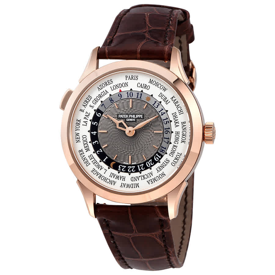 Patek Philippe Complications Automatic World Time 18kt Rose Gold Mens Watch 5230R - Image 3