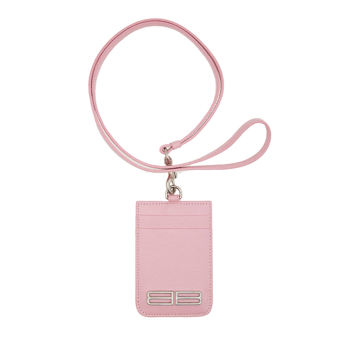 Balenciaga Candy Pink Gossip Card Holder With Strap