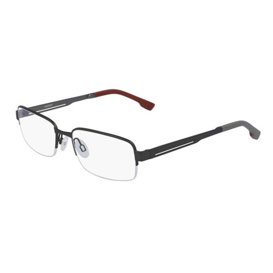 Flexon Mens Gunmetal Square Eyeglass Frames E104703354