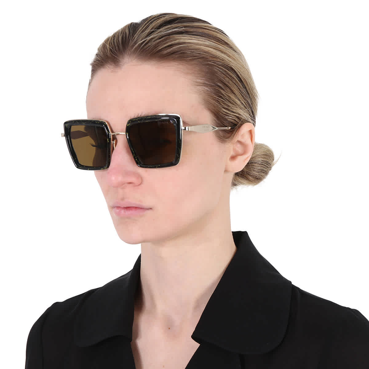 Dark Brown Butterfly Sunglasses