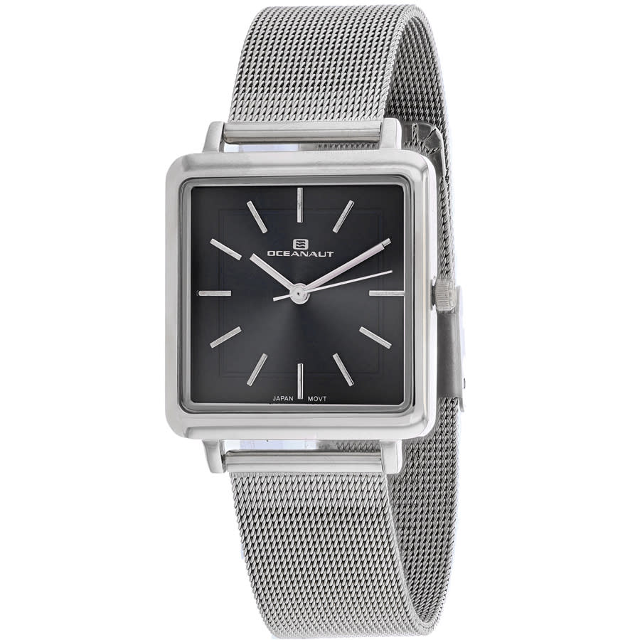 Oceanaut Traditional Black Dial Ladies Watch Oc0281 In Black