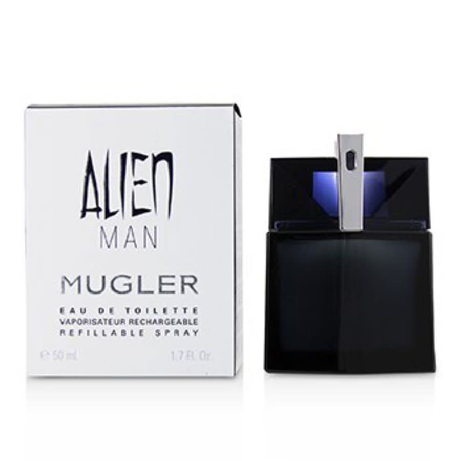 Mugler Alien Man / Thierry  Edt Spray Refillable 1.7 oz (50 Ml) (m) In White