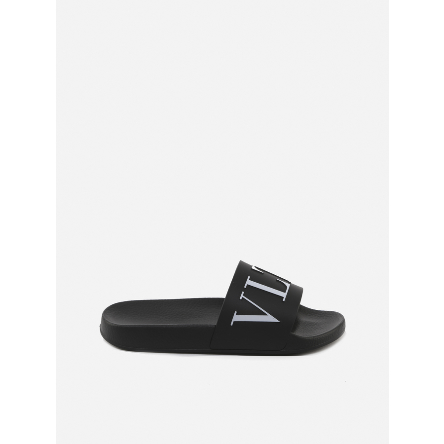 VALENTINO GARAVANI MENS BLACK SANDALS