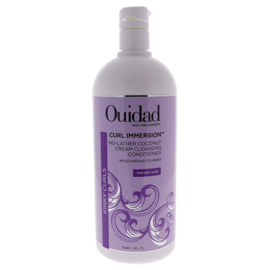 Ouidad Curl Immersion No-lather Coconut Cream Cleansing Conditioner By  For Unisex - 33.8 oz Conditio In Beige