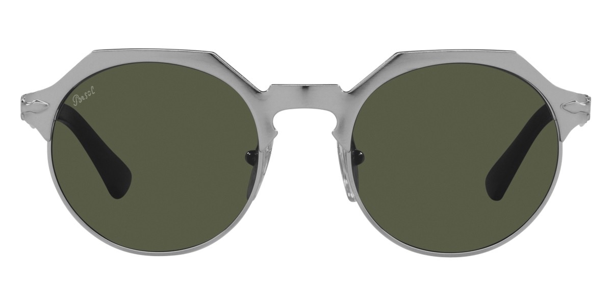 PERSOL PERSOL GREEN ROUND UNISEX SUNGLASSES PO2488S 111431 51