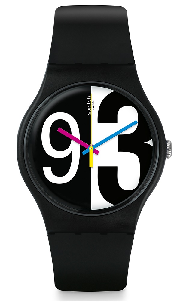 Swatch Zoomzang Quartz Black Dial Unisex Watch Suob141