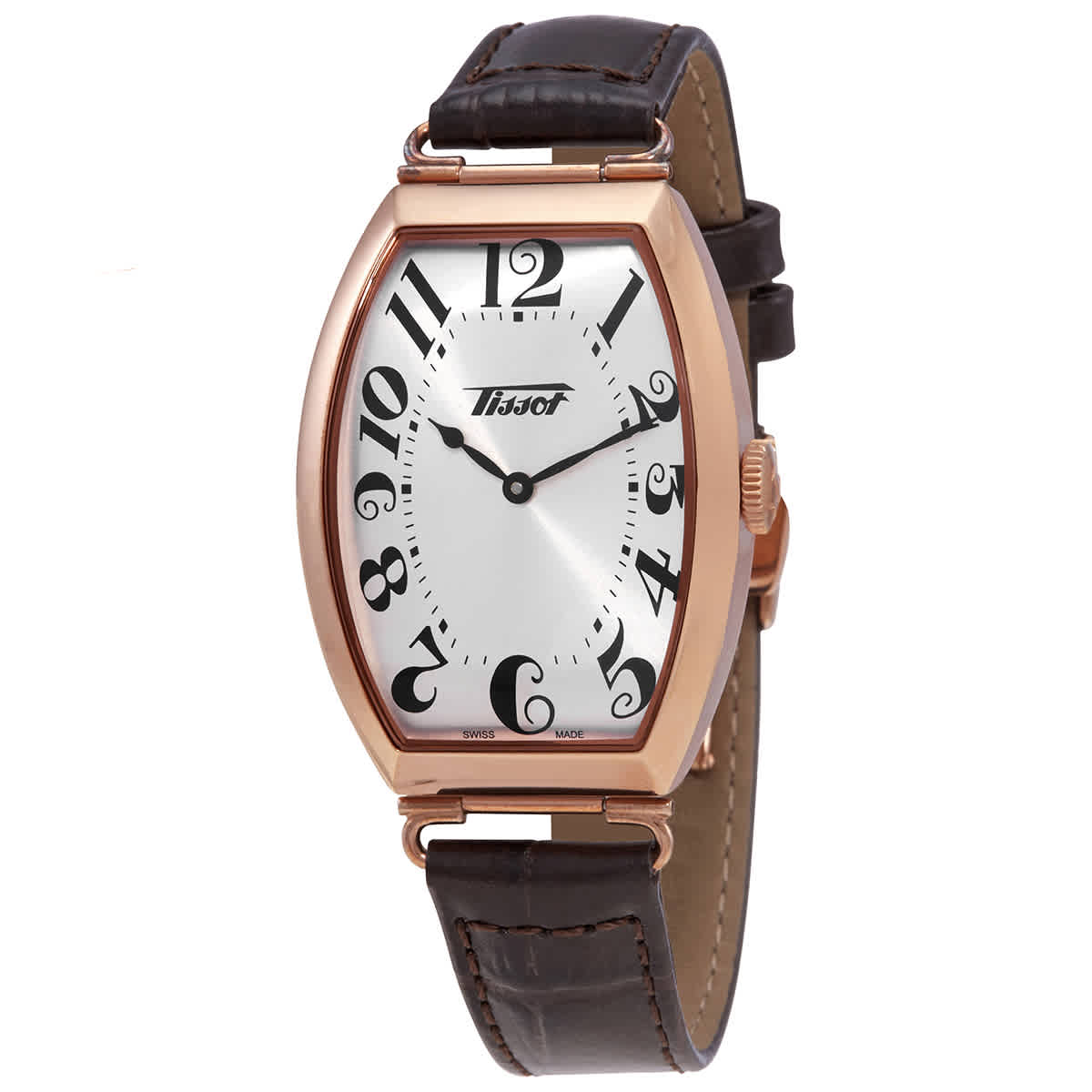 Tissot Quartz Silver Dial Mens Watch T128.509.36.032.00 In Black / Brown / Gold / Rose / Rose Gold / Silver