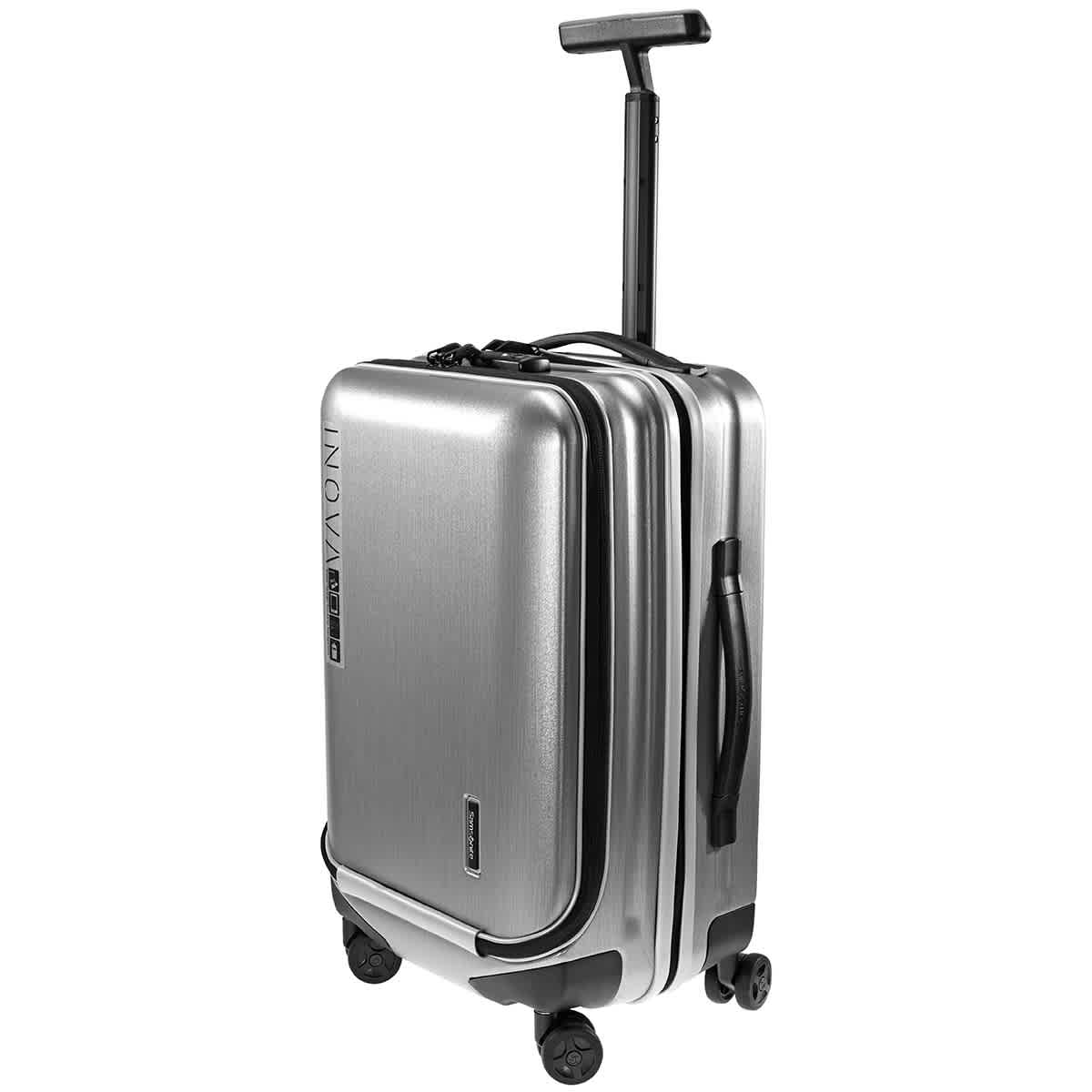 SAMSONITE INOVA SPIN 55/20 FRONT POCKET TRAVEL CASE IN SILVER