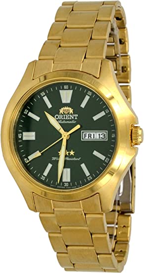 Orient Tristar Automatic Green Dial Mens Watch Ra-ab0f02e ModeSens