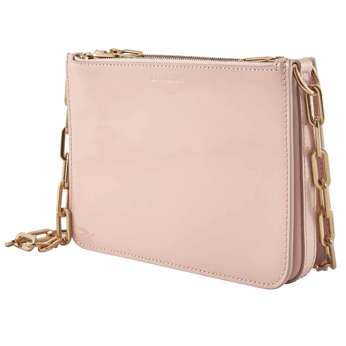 Burberry Pale Fawn Pink Penhurst Chain-link Shoulder Bag