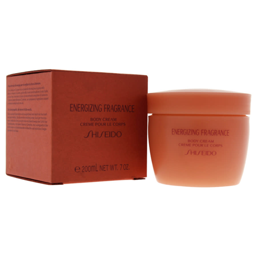 Shiseido Energizing Fragrance By For Women - 6.7 oz Body Cream In Beige