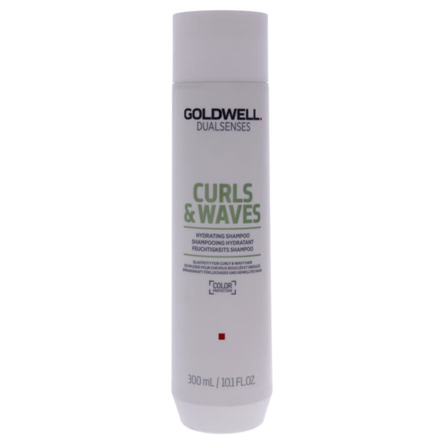 Goldwell Dualsenses Curls And Waves Hydrating Shampoo By  For Unisex - 10.1 oz Shampoo In Blue,gold Tone