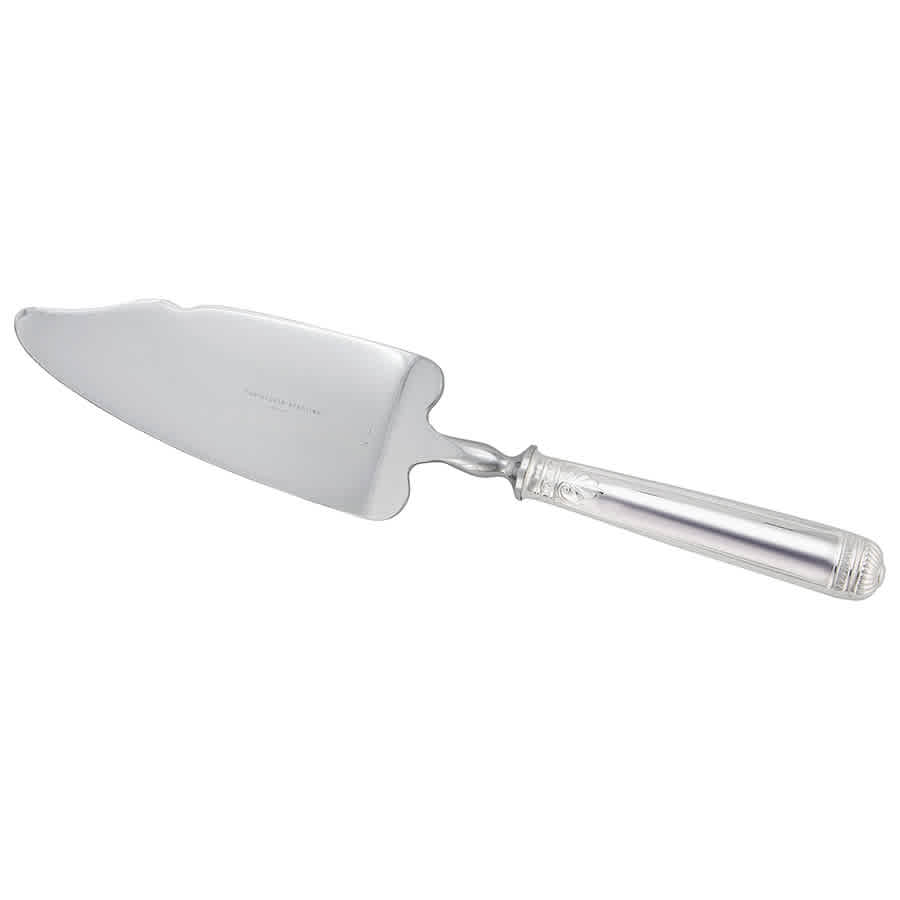 Christofle Sterling Silver Malmaison Cake Server 1418-066 In Silver