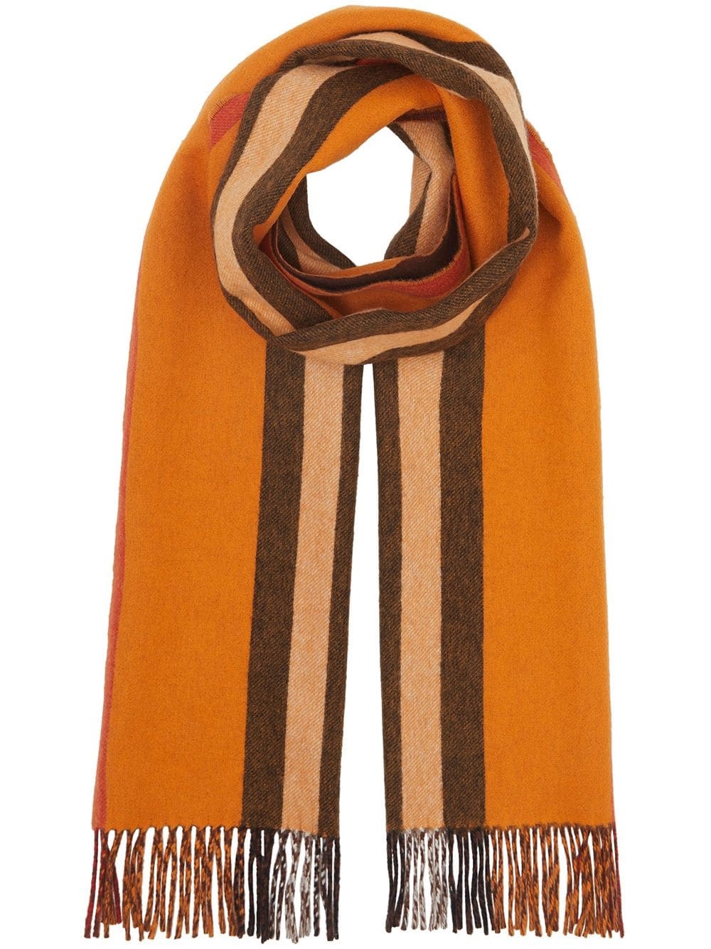 burberry orange cashmere scarf