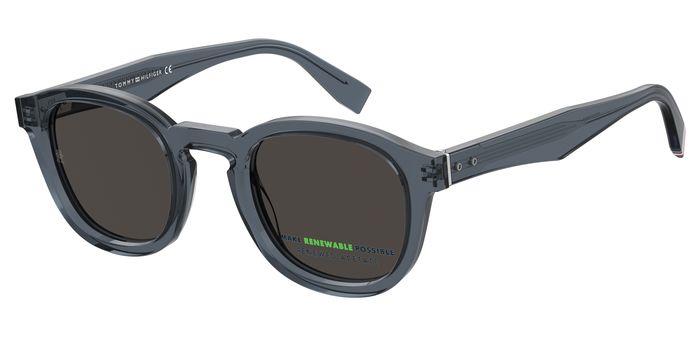 Tommy Hilfiger Blue Oval Mens Sunglasses TH 2031/S 0PJP/IR 49