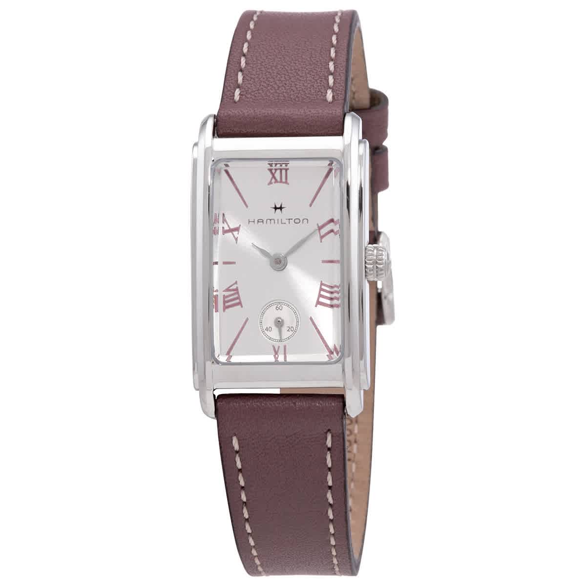 Hamilton American Classic Ardmore Ladies Watch H11221814 In Rose / Silver