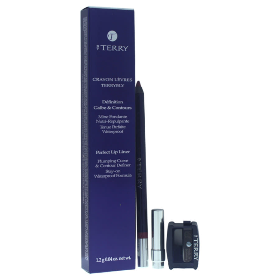 By Terry Crayon Levres Terrbly Waterproof Perfect Lip Liner - # 3 Dolce Plum By  For Women - 0.042 oz In Purple