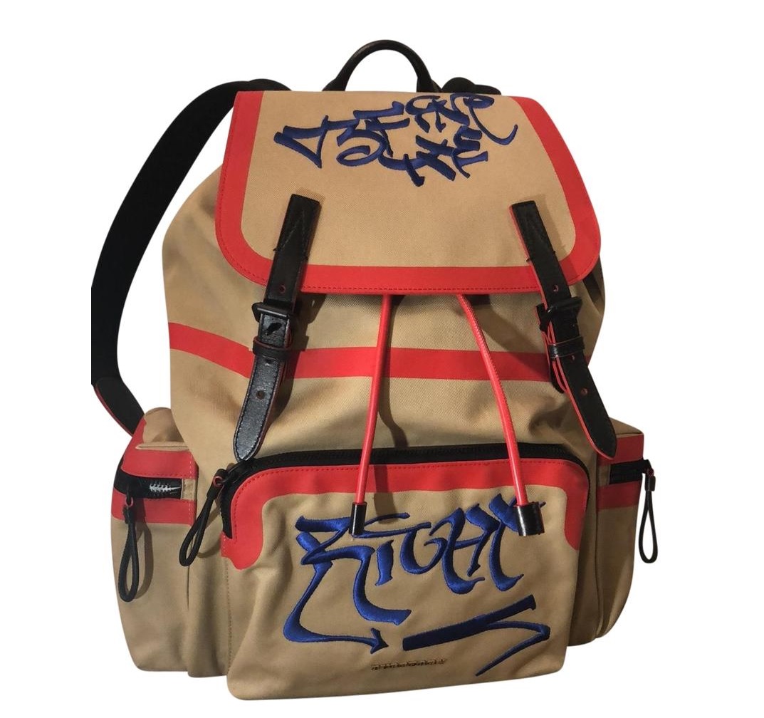 burberry large rucksack