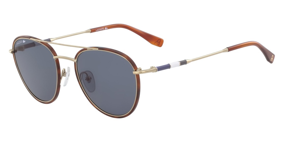 LACOSTE GREY OVAL MENS SUNGLASSES L102SND 714 51