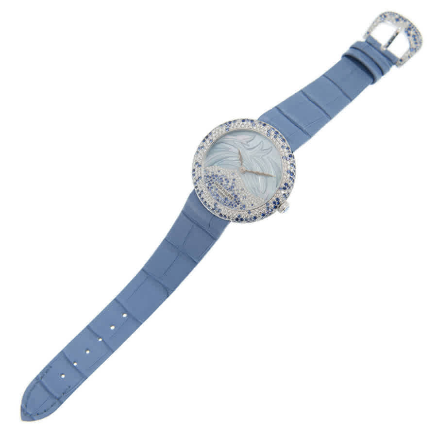 Patek Philippe Calatrava Ladies Automatic Watch 4899 901g 001 In Blue
