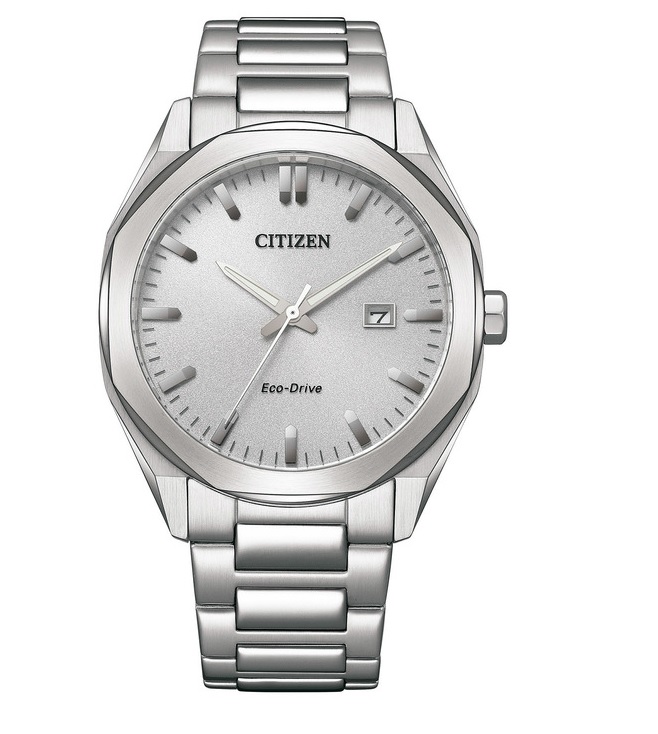 Citizen Eco-drive Silver Dial Mens Watch Bm7600-81a