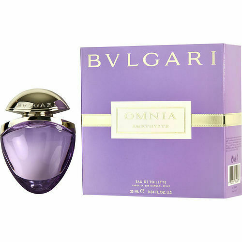 Bvlgari Omnia Amethyste /  Edt Spray 0.85 oz (25 Ml) (w) In Amethyst / Green / Pink