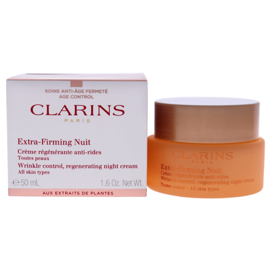 Clarins / Extra-firming Night Wrinkle Control 1.6 oz (50 Ml) In Cream / Moonstone